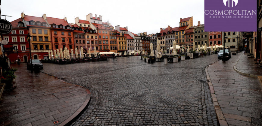 Warszawa, Śródmieście (Stare Miasto) ul. Jezuicka – klimatyczne mieszkanie przy Rynku Starego Miasta